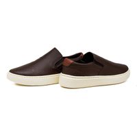 Slip On Masculino Street em Couro - Café E L