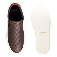 Slip On Masculino Street em Couro - Café E L