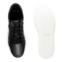 Sapatenis Masculino Street em Couro - Preto E L