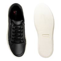 Sapatenis Masculino Street em Couro - Preto E L