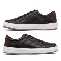 Sapatenis Masculino Street em Couro - Café E L