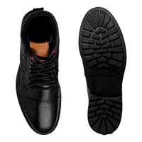Bota Masulina Street em Couro - Preto E L