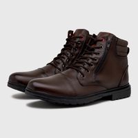 Bota Masulina Street em Couro - Café E L