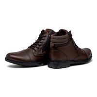 Bota Masulina Street em Couro - Café E L