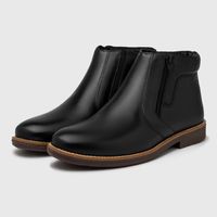 Bota Chealsea Laroche Tenesse em Couro - Preto