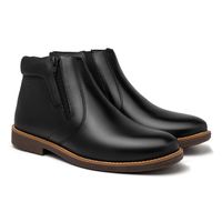 Bota Chealsea Laroche Tenesse em Couro - Preto