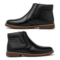 Bota Chealsea Laroche Tenesse em Couro - Preto