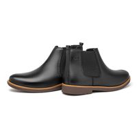 Bota Chealsea Laroche Tenesse em Couro - Preto