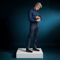 Bota Chelsea Laroche Texas em Couro - Preto