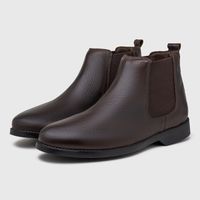 Bota Chelsea Laroche Texas em Couro - Café