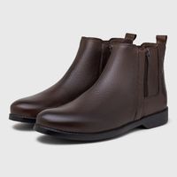 Bota Chelsea Laroche Texas em Couro - Café