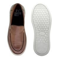Slip On Iate Masculino Titanium em Couro - Brown