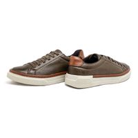 Sapatenis Casual Laroche Titanium em Couro - Oliva