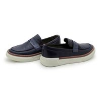 Slip On Loafer Masculino Titanium em Couro - Royal