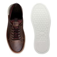 Sapatenis Casual Masculino Titanium em Couro - Chocolate