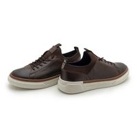 Sapatenis Casual Masculino Titanium em Couro - Café