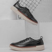Sapatenis Casual Masculino Titanium em Couro - Preto