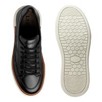 Sapatenis Casual Masculino Titanium em Couro - Preto