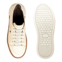 Sapatenis Casual Masculino Titanium em Couro - Marfim E L