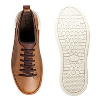 Sapatenis Casual Masculino Titanium em Couro - Conhaque E L