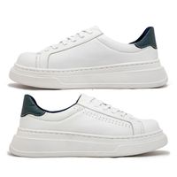 Sapatenis Casual Masculino Laroche Toquio em Couro - Branco