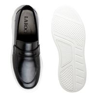 Slip On Loafer Masculino Laroche Toquio em Couro - Preto