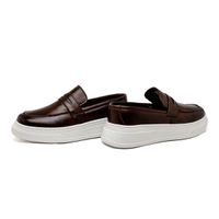 Slip On Loafer Masculino Laroche Toquio em Couro - Café