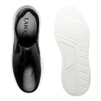 Slip On Masculino Laroche Toquio em Couro - Preto