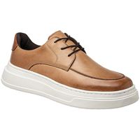 Sapatenis Casual Masculino Laroche Toquio em Couro - Areia