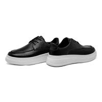 Sapatenis Casual Masculino Laroche Toquio em Couro - Preto