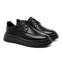 Sapatenis Casual Masculino Laroche Toquio em Couro - Preto