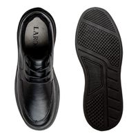Sapatenis Casual Masculino Laroche Toquio em Couro - Preto