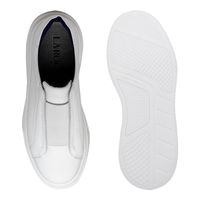 Sapatenis Casual Masculino Laroche Toquio em Couro - Branco