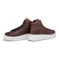 Sapatenis Casual Laroche Toquio em Couro - Chocolate