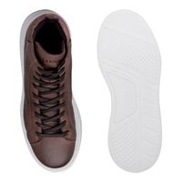 Sapatenis Casual Laroche Toquio em Couro - Chocolate