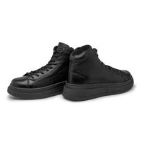 Sapatenis Casual Laroche Toquio em Couro - Preto