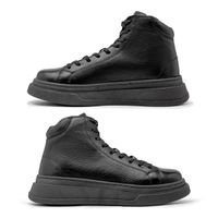 Sapatenis Casual Laroche Toquio em Couro - Preto