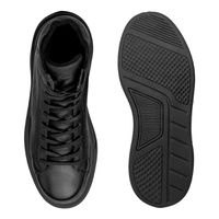 Sapatenis Casual Laroche Toquio em Couro - Preto