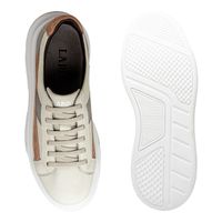 Tenis Casual Masculino Toquio Colors em Couro - Neve