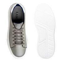 Sapatenis Casual Masculino Toquio em Couro - Silver