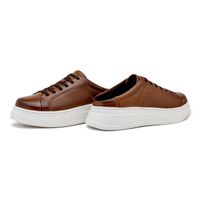 Mule Masculino Laroche Toquio em Couro - Chocolate