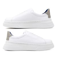 Sapatenis Casual Masculino Laroche Toquio em Couro - Branco