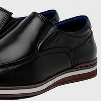 Sapato Casual Laroche Torino em Couro - Preto