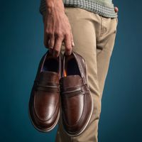 Sapato Casual Laroche Torino em Couro - Café