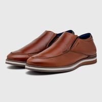 Sapato Casual Laroche Torino em Couro - Brown