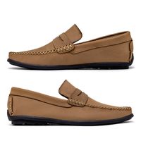 Mocassim Masculino Laroche Viena em Couro - Areia E L