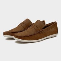 Mocassim Masculino Laroche Viena em Couro - Castor E L