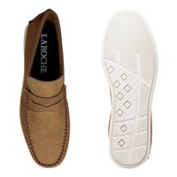 Mocassim Masculino Laroche Viena em Couro - Castor E L