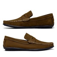 Mocassim Masculino Laroche Viena em Couro - Chocolate E L