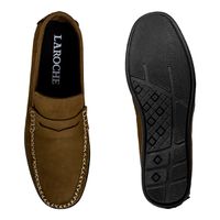 Mocassim Masculino Laroche Viena em Couro - Chocolate E L